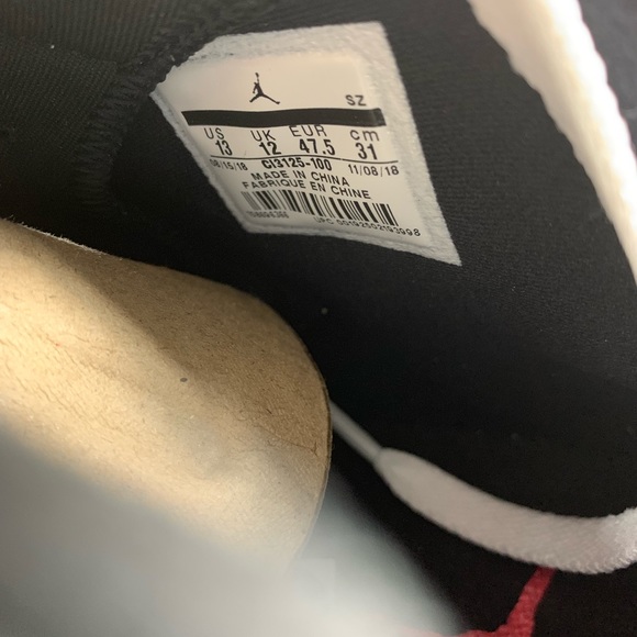 Nike Air Jordan Retro 6 LTR CI3125 100 Size 13 - Picture 7 of 7